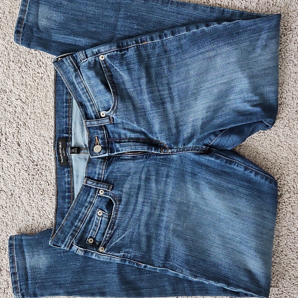 Banana Republic Skinny Fit Womens Blue Jeans Size 28/6